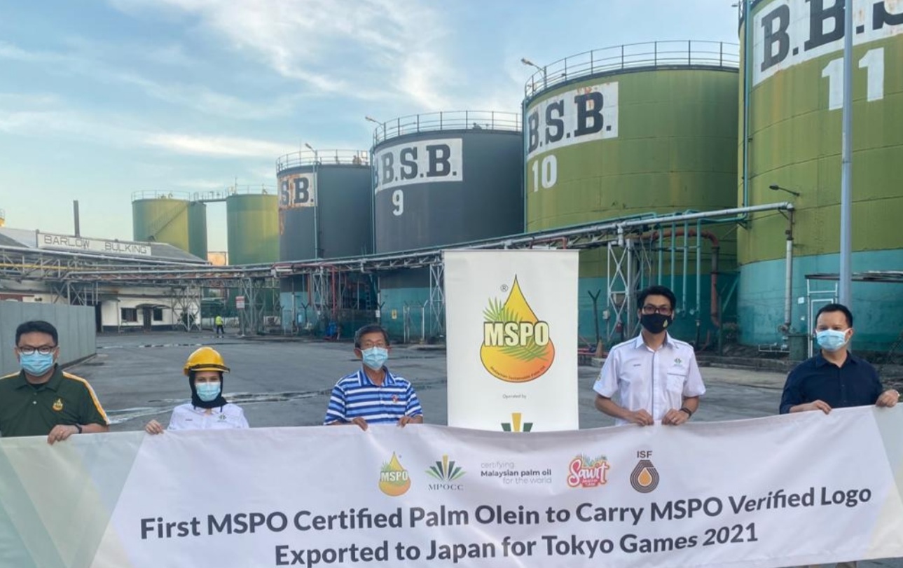 M’sia’s maiden export of MSPO-certified palm oil makes way to Japan