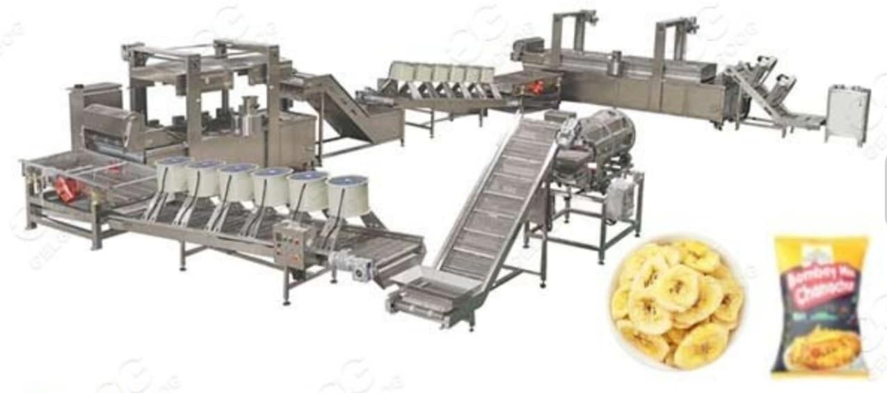 Automatic Banana Plantain Chips Production Line
