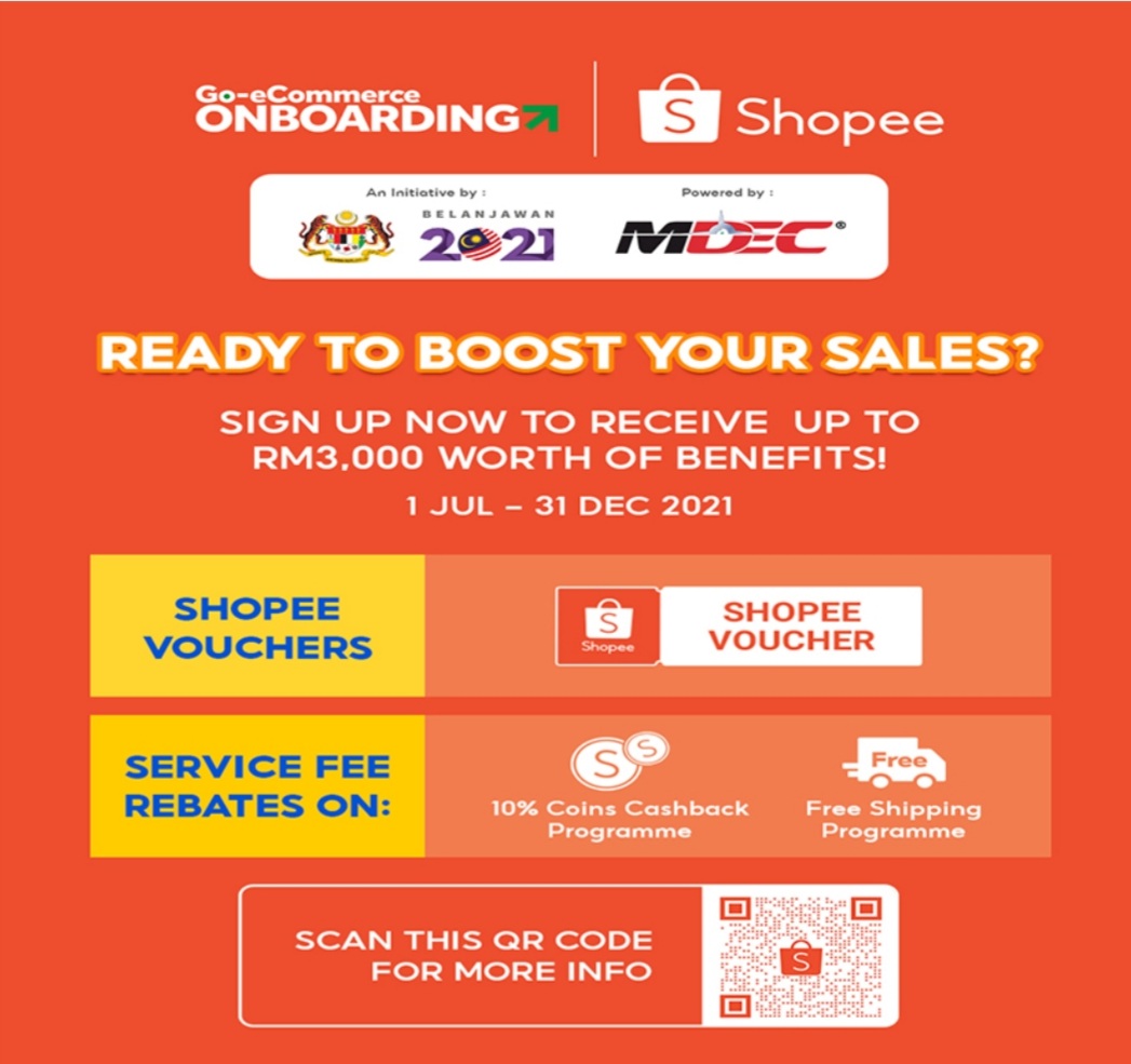 Shopee offers 60,000 MSMEs benefits up to RM3,000 each via onboarding programme