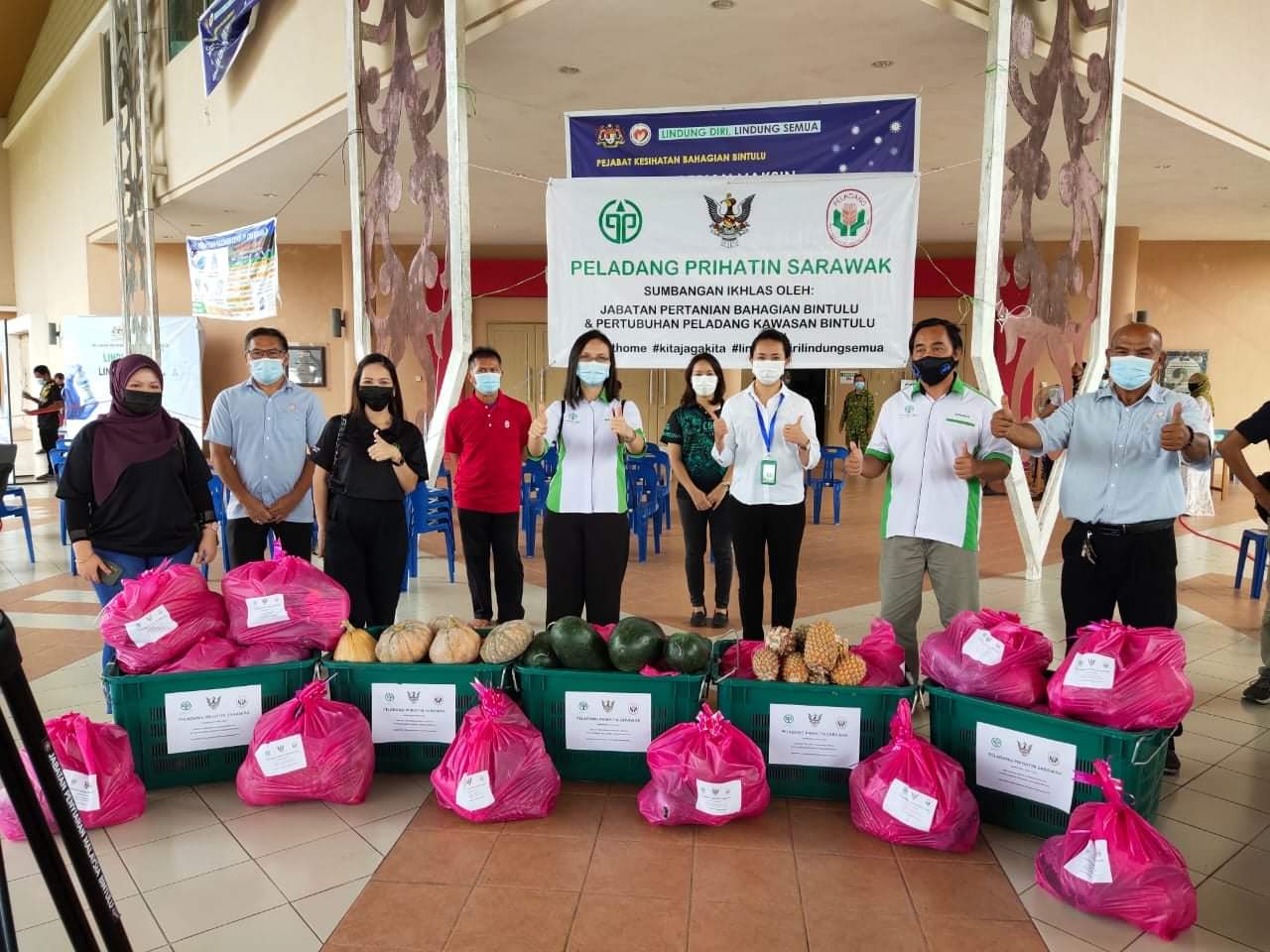 Program Peladang Prihatin Sarawak anjuran Jabatan Pertanian Bahagian Bintulu bersama PPK Bintulu