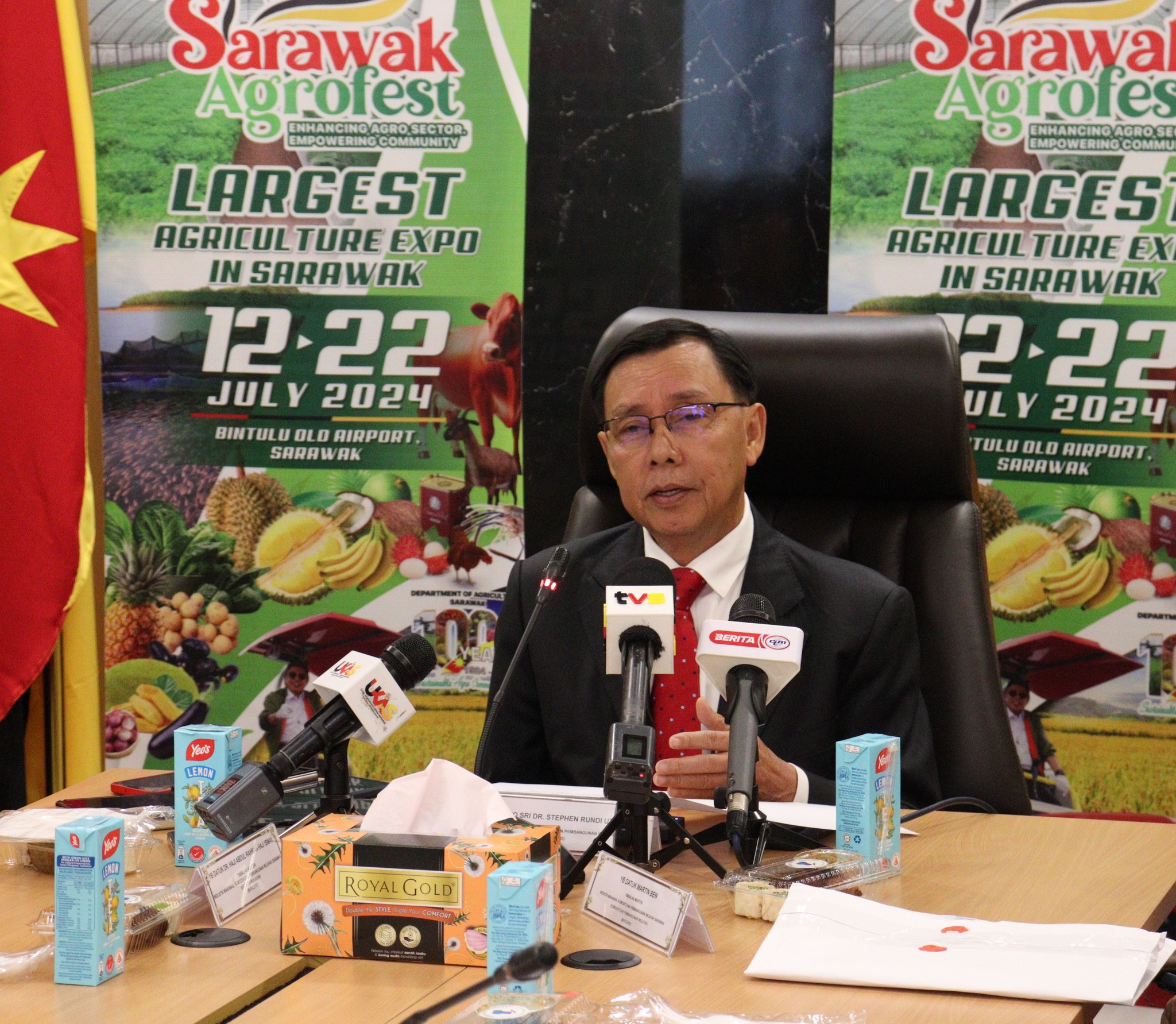 Sidang Media Sarawak Agrofest 2024